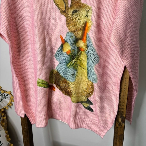 Pink Rabbit Sweater - Picture 3 of 5